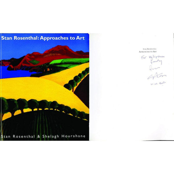 Stan Rosenthal - Autograph - Approaches to Art - Signed Book