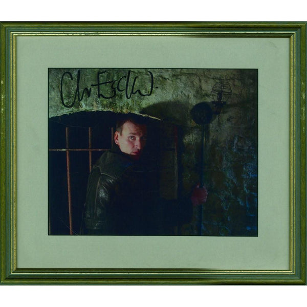 Christopher Ecclestone  - Autograph - Signed Colour Photograph - Framed