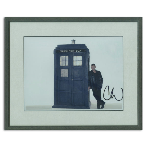 Christopher Ecclestone Signed Photograph (framed)