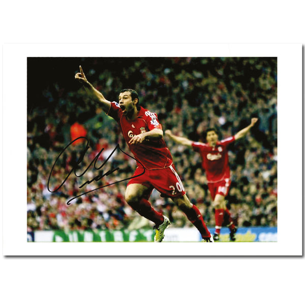 Javier Mascherano Ex Liverpool FC - Autograph - Signed Colour Photograph