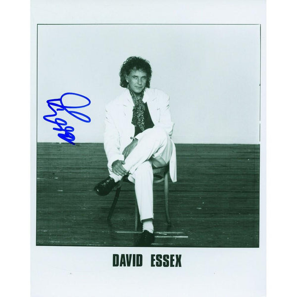 David Essex - Autograph - Signed Black and White Photograph