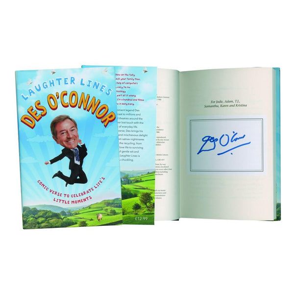 Des O'Connor - Autograph - Signed Book