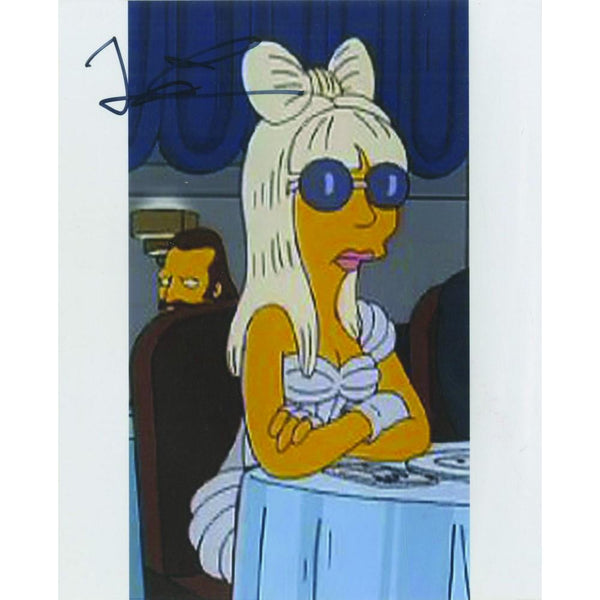 Lady Gaga Autograph - The Simpsons