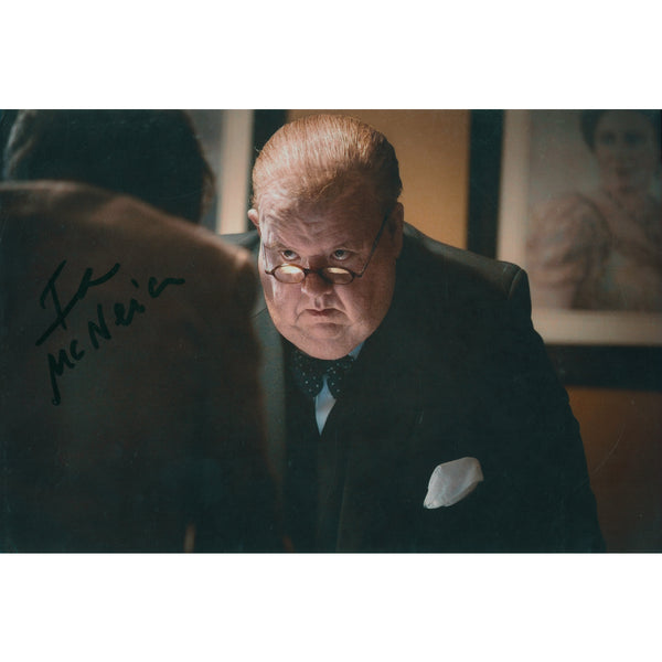 Ian McNeice Autograph Signed Photograph