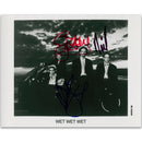 Wet Wet Wet Autograph Signed Photograph