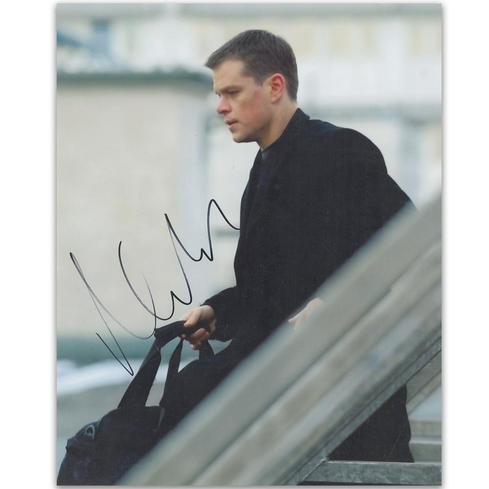 Matt Damon 直筆？サイン入り写真 COA付 Matt Damon 直筆？サイン入り写真 COA付 Matt Damon 直筆？サイン入り