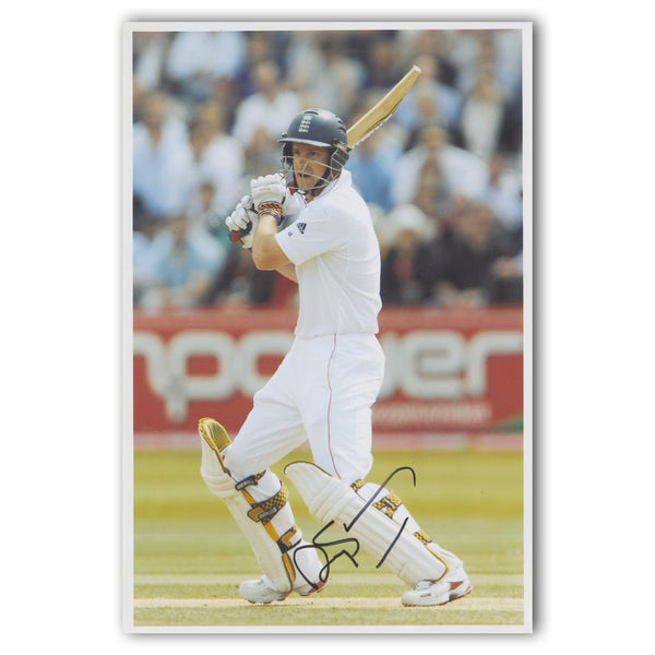 Andrew Strauss Autograph Signed Photograph