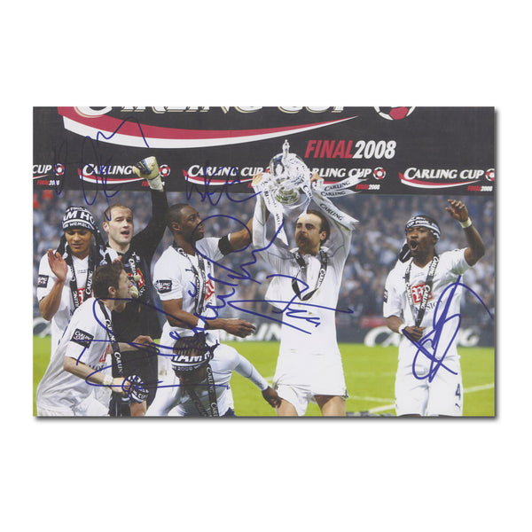 Tottenham Hotspur FC 2008 Carling Cup Final Win - Signed Photograph