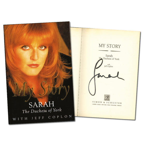 Sarah Ferguson Signed Book