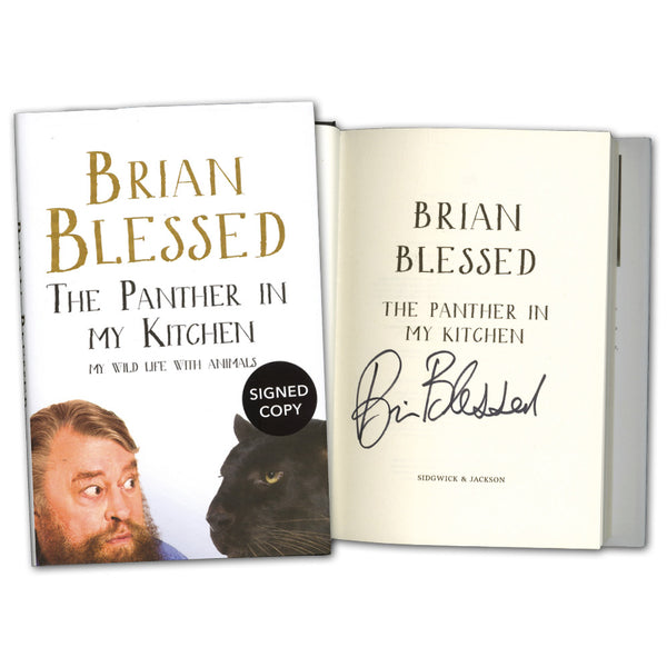 Brian Blessed Signed Book