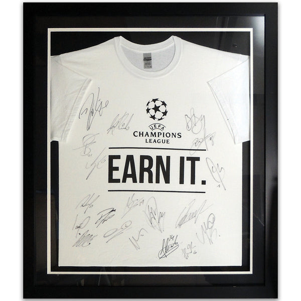 Leeds United 2020-21 signed shirt framed