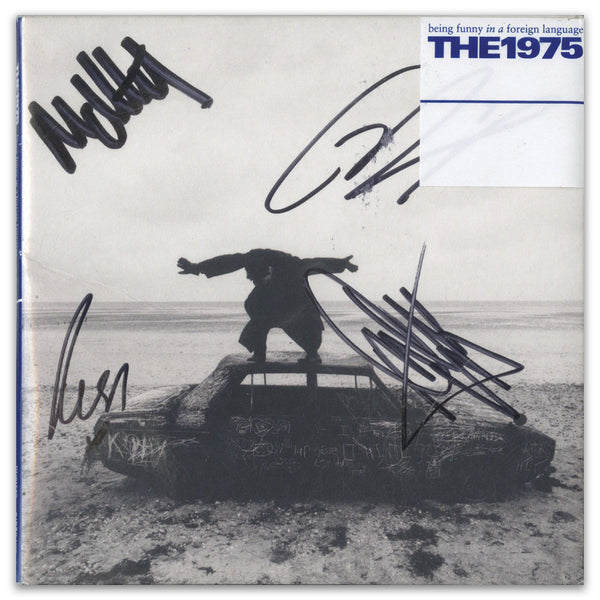 The 1975 signed CD