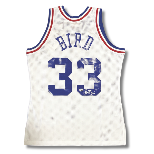 Larry Bird Signed Vest - Boston Celtics