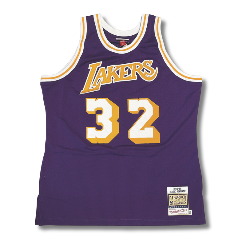 Magic Johnson Signed Vest - Los Angeles Lakers