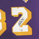 Magic Johnson Signed Vest - Los Angeles Lakers