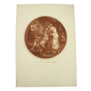 The Death of Mark Antony' (Antony and Cleopatra) 1785 print by Kauffman and Delattre