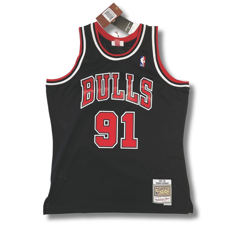 Dennis Rodman Signed Vest - Chicago Bulls