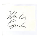Michael Gambon Signed Card, 6x4"