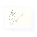 Jeff Goldblum Signed 5.5x4" Card