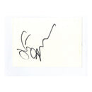 Jeff Goldblum Signed 5.5x4" Card