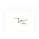 Jonah Hill Signed Album Page, 5.5x4"
