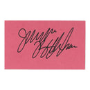 Jeanne Tripplehorn Signed Album Page, 5x3"