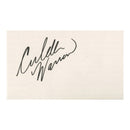 Estella Warren Signed Card, 5x3"