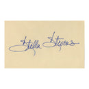 Stella Stevens Signed 3x5" Album Page