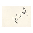 KT Tunstall Signed Album Page 5.5 x 4"
