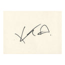 KT Tunstall Signed Album Page 5.5 x 4"