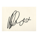 Holly Valance Signed Album Page, 5.5 x 4"