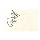 Gem Archer Signed Album Page, 6x4"