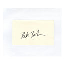 Peter Bowles Signed Album Page, 3x5"