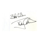 Tony Christie Signed Album Card, 4 x 5.5"