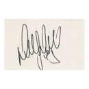 Nelly Signed White Card, 6 x 4"