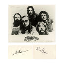 Steely Dan Cards Signed by Donald Fagan and Walter Becker