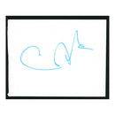 Carlos Santana Signed 5"x4" Album Page