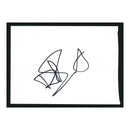 Dave Stewart Signed White Album Card 5.5" x4"