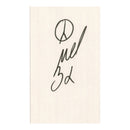 Melanie Brown Signed Album Card, 5" x 3"