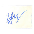 Holly Johnson Signed 5.5x4" Card