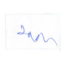 Lady Gaga Signed Card 101 x 152mm