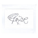 Pixie Lott Signed Card, 5.5 x 4"