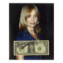 Rosanna Arquette Signed $1 Dollar Bill and Unsigned 8x10" Photograph