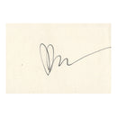Drew Barrymore Signed Album Page, 6x4"