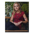 Jordan Hinson Signed 8x10" Photograph