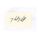 Helen Hunt signed Album Page, 3x5"