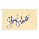 Cheryl Ladd Signed Album Page, 3 x 5"