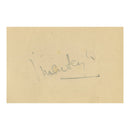 Vivien Leigh Signed Album Page, 4.5 x 3"
