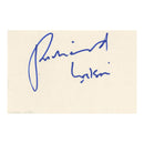 Richard Wilson Signed Album Page, 6x4"