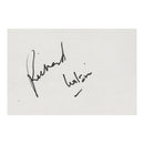 Richard Wilson Signed Album Page, 5.5x4.25"